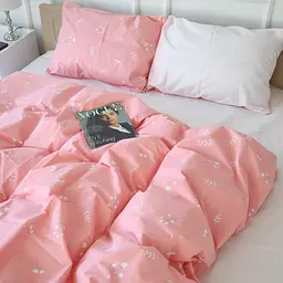 Простирадло MirSon Бязь 17-4755 Bibiana 180x220 см біле (2200008938154) - мініатюра 2