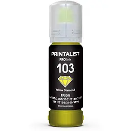 Чорнило Printalist Epson L3100/3110/3150 70г Yellow (PL103Y)