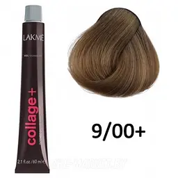 Перманентна фарба для волосся Lakme Collage Creme Hair Color відтінок 9/00+ 60 мл