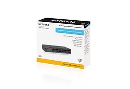 Комутатор GS324 24xGE, Некерований NETGEAR teh0018186 - мініатюра 7