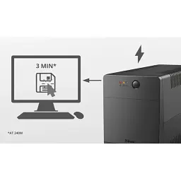 Джерело безперебійного живлення Trust Maxxon 800VA 23503_TRUST - мініатюра 6
