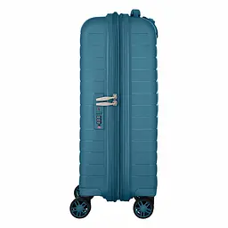 2E Валіза, Aero, поліпропілен, мала, 35/44 л, TSA, 4 колеса, EXP, синій - мініатюра 4