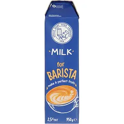 Молоко ОКЗДХ Наше молоко Barista 2.5% 950 мл - мініатюра 4