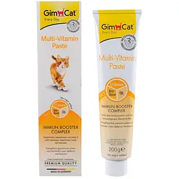 Ласощі для котів GimCat Multi-Vitamin Paste мультивітамін 200 г