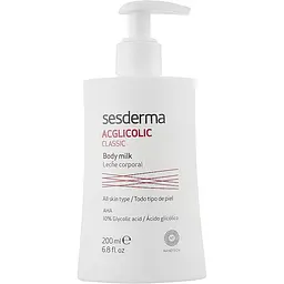 Молочко для тіла Sesderma Acglicolic Classic Body Milk 200 мл - мініатюра 2