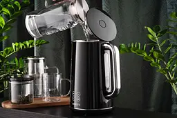 Електрочайник Ardesto Elegance Otter LED дисплей подвійні стінки 1.7 л чорний глянець (EKL-X53E) - мініатюра 10