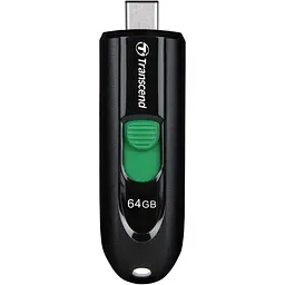 USB флеш-накопичувач Transcend JetFlash 790С 64GB USB-C 3.2 Gen 1 Black (TS64GJF790C)