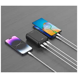 Батарея універсальна Atria 30000mAh, PD/22.5W, QC/3.0 (WPD-P93) - мініатюра 12