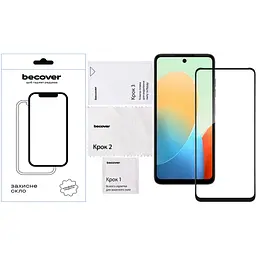 Скло захисне BeCover Nubia V60 Black (711976) - мініатюра 4