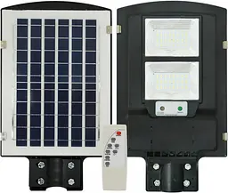 Ліхтар вуличний акумуляторний світильник 10000mAh з пультом на сонячній батареї LED Solar Street Light 90W UKC 7142