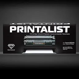 Картридж тон. PRINTALIST для Canon MF651Cw/MF655Cdw/MF657Cdw/LBP631Cw аналог Canon 067 Black ( 1350 ст.) (Canon-067B-PL) - мініатюра 3