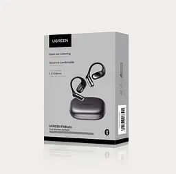 Бездротові навушники TWS UGREEN WS213 FitBuds, IPX5, Чорний - мініатюра 2