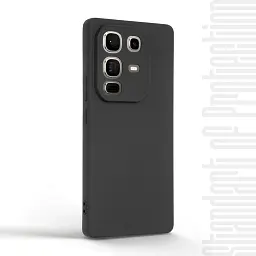 Чохол ArmorStandart Matte Slim Fit для Infinix Note 50 Pro 4G Camera cover Black - мініатюра 2