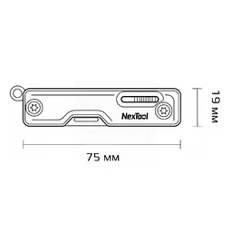 Мультитул NexTool Multi Functional Knife, синій - мініатюра 4