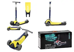 Самокат триколісний Best Scooter, жовтий, F-55295 - мініатюра 2
