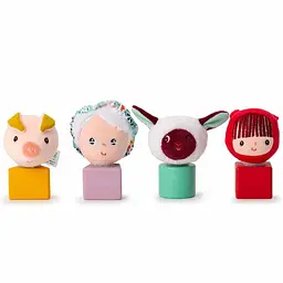 Каталка з сортером Lilliputiens Вовк Луї (83470) Lilliputiens -83470 - мініатюра 2