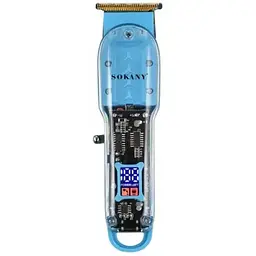 Тример Sokany SK-16036 триммер для обличчя та тіла акумулятор Голубий 5 Вт