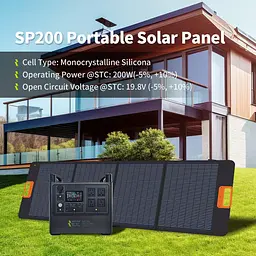 Портативна зарядна станція IEETek Singo2000 Pro LiFePO4, 1920 Вт/ч 2000 Вт (Singo2000 Pro) - мініатюра 3