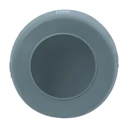 Миска-непроливайка Waudog Silicone 1 л сірий - мініатюра 2