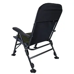 Розкладне крісло Bo-Camp Pike Black/Grey/Green (1204110), темно-зелене - мініатюра 3