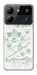TPU чохол Demsky Heart of Kyiv для ZTE Blade A54 4G