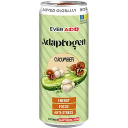 Напій Ever Aid Cucumber Adaptogenic dring 0.33 л з/б