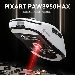Миша Attack Shark R6 Black (AS-6972792471204-B) [159853] - мініатюра 5