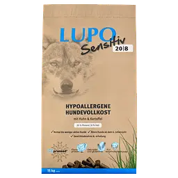 Гіпоалергенний беззерновий корм Markus-Muhle для менш активних собак Lupo Sensitiv 20/8 - мініатюра 2