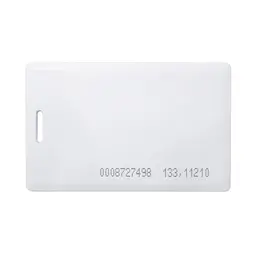 Безконтактна картка EM-Marine 1.8мм white, чип TK4100 с номером (1.8мм white, чіп TK4100 з номером)