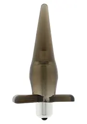 Анальна пробка ToyJoy Power Buttplug, 11.5 см (сірий)