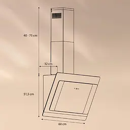 Витяжка Klarstein Aurora Eco 60 см (10039927) - мініатюра 5