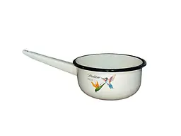 Ківш ем. IDILIA 1,5л /2 без кришки "Колібрі (молочна)" I21082/2