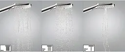 Душовий набір Hansgrohe Raindance Select E 120 EcoSmart 9 l/min White/Chrome 26622400, Хром - мініатюра 3