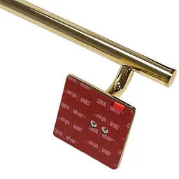 Вішалка одинарна для рушника Rea 322194 gold REA-77055, Золотий - мініатюра 4