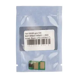 Чип для картриджа OKI B401/MB441/MB451 2.5К Black WWM (JYD-OKIB401T) - миниатюра 2