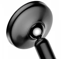 Автомобільний тримач холдер Baseus Bullet On-board Magnetic Bracket SUYZD-01 Black - мініатюра 2