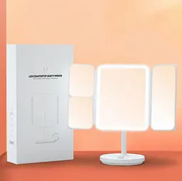 Дзеркало для макіяжу JORDAN & JUDY LED Mirror-Foldable [64094] - мініатюра 3