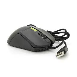 Ігрова миша провідна PHANTOM II VX6, 7 кнопок, 400-7200 DPI, Led Lighting RGB, 1,8м, Windows XP/Vista/Win7/8/10/11 Mac OS X, Black, COLOR BOX