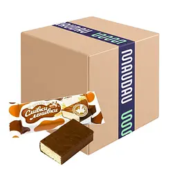 Уцінка. Цукерки вафельні Roshen Сливки-Ленивки 1 кг