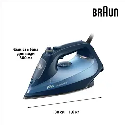Праска BRAUN SI 7160BL - мініатюра 7