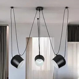 Люстра loft Levistella 761LZ03-3 BK - мініатюра 3
