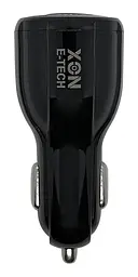 Автомобільний зарядний пристрій XON UniLink 2 x QC3.0 Black (CU002A30WB 3418) - мініатюра 5
