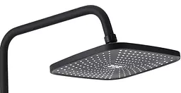 Душова система Rea Storm black з виливом REA-P9533, Чорний матовий - мініатюра 5