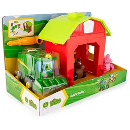 Конструктор John Deere Kids Збери трактор із загоном (47210) - мініатюра 2