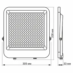Прожектор Videx Premium LED F2 200W 5000K (VL-F2-2005G) - мініатюра 4