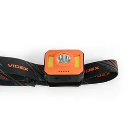 Налобний світлодіодний ліхтарик Videx VLF-H085-OR, 400Lm 5000K (27529-000) - мініатюра 4