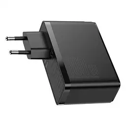 Мережевий зарядний пристрій Baseus GaN2 Pro Quick Charger 2C + 2U 100W EU Чорний - мініатюра 3