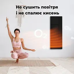 Конвекційний обогрівач AENO Premium Eco Smart GH4S LED Black [AGH0004S] [119182] - мініатюра 4