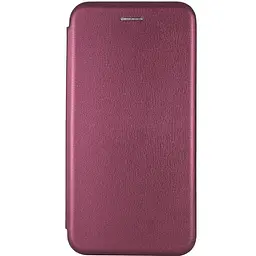 Шкіряний чохол-книжка Classy для Samsung Galaxy A04 Бордовий