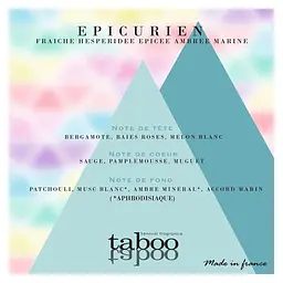 Парфуми чоловічі з феромонами Ruf TABOO Epicurien 50 мл - мініатюра 2
